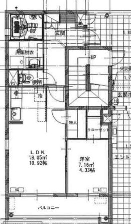 アルテマイスター谷川IIの物件間取画像